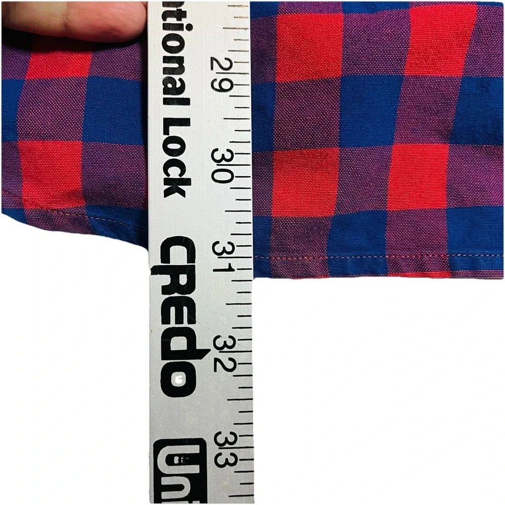 Banana Republic‎ Men's Short Sleeve Plaid Shirt